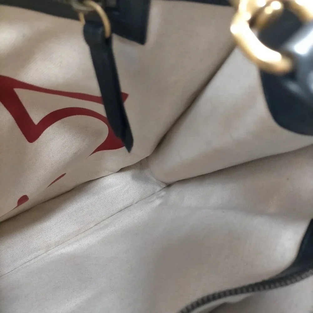 Gucci Hand Bag Brown PVC 749-052925 - Picture 9 of 13